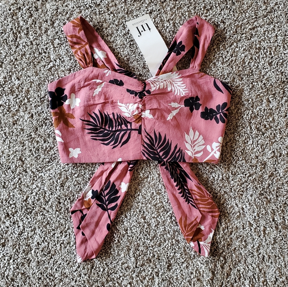NWT ZARA cropped top